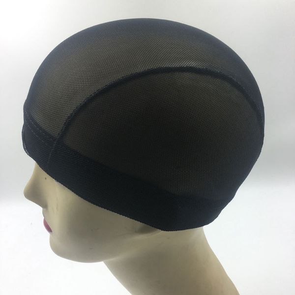 

new dome style mesh wig cap black stretch caps net for making wigs glueless hairnet liner ing, Blue;gray