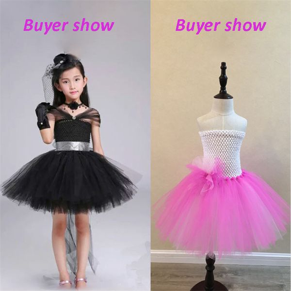 

lined crochet tutu tube lined elastic wrapped chest knit tulle for girl birthday gifts diy dress accessories