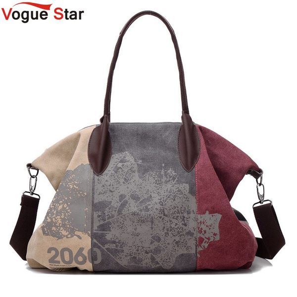 

2018 new arrival time-limited canvas women bag handbag brands hobo shoulder large capacity for graffiti big messenger bags l36