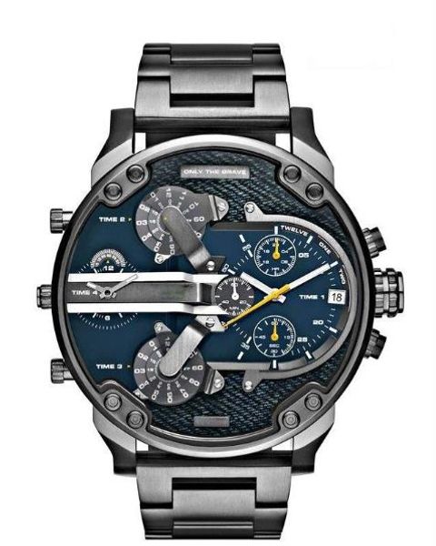 

Высокое качество Спорт военные montres мужские новый reloj большой циферблат дисплей д