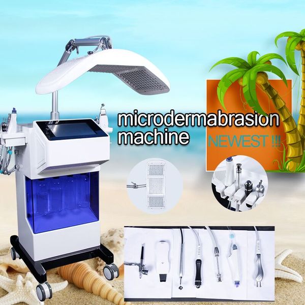 

new 8 in1 water hydra facial dermabrasion cleaning skin oxygen jet bio face lift ultrasound machine hydrafacial equipment