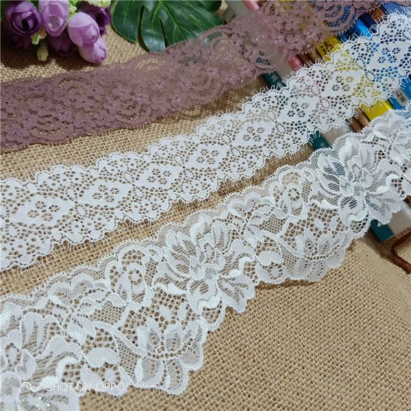 

бесплатная доставка 1.5-8cm ширина высокое качество одежды аксессуары для одежды материал шнурка diy craft венчания вышивки кружевной отделк, Black