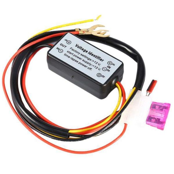 

drl controller auto car led daytime running lights controller relay harness dimmer on/off 12-18v fog light