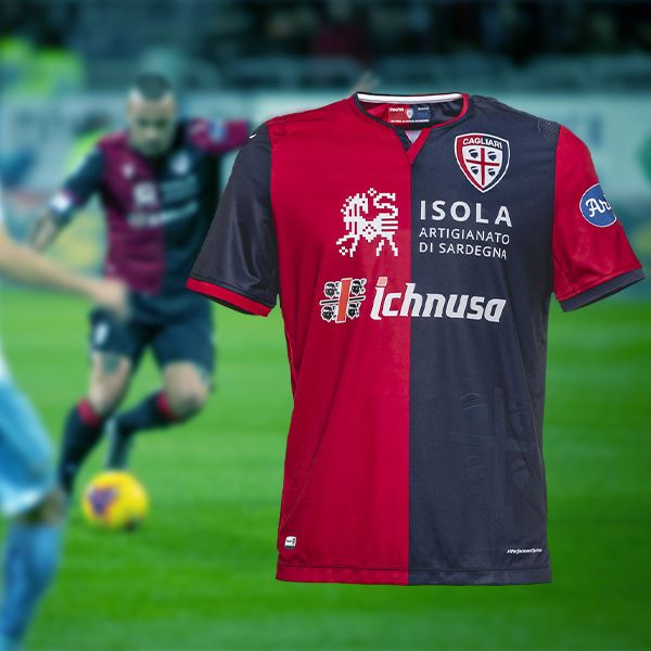 

2019 2020 cagliari soccer jersey nainggolan simeone pedro pavoletti nandez red blue white green home away uniforms football shirts, Black;yellow