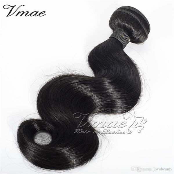 

unprocessed brazilian virgin hair body wave brazilian 3 bundles human hair, Black