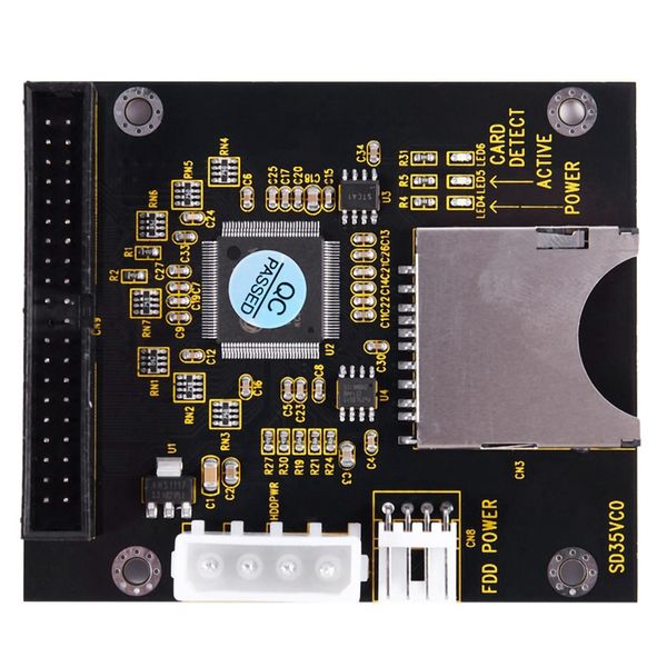 

sd sdhc sdxc mmc card to ide 40pin 3.5inch male adapter