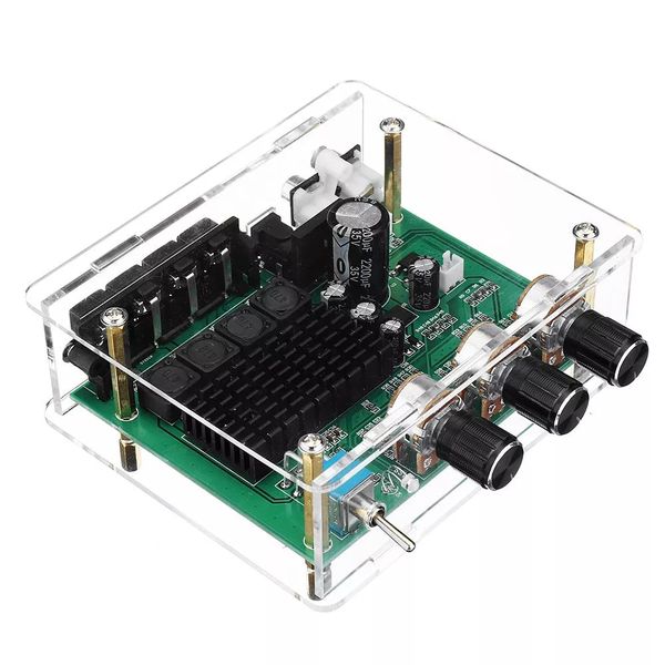 

tpa3116d2 stereo audio board 2*80w tpa3116 digital diy sound preamplifier tone high power speaker amplifiers