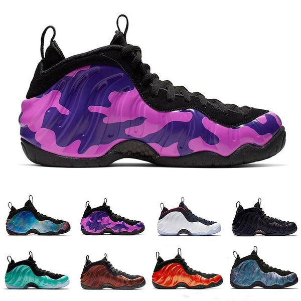 

2019 foam one penny hardaway rust pik floral big bang cny usa olympic royal bule tech fleece mens athletic sports sneaker