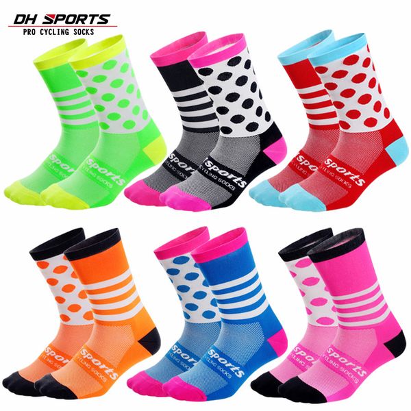 

DH SPORTS Professional Sport Pro Cycling Socks Comfortable Road Bicycle Socks Mountain Bike Racing DH13