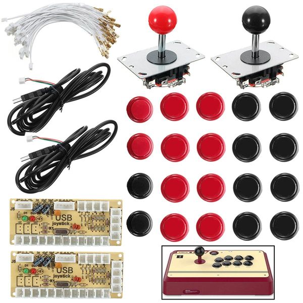 

джойстик кнопка нулевая задержка аркадных игр diy kit для mame