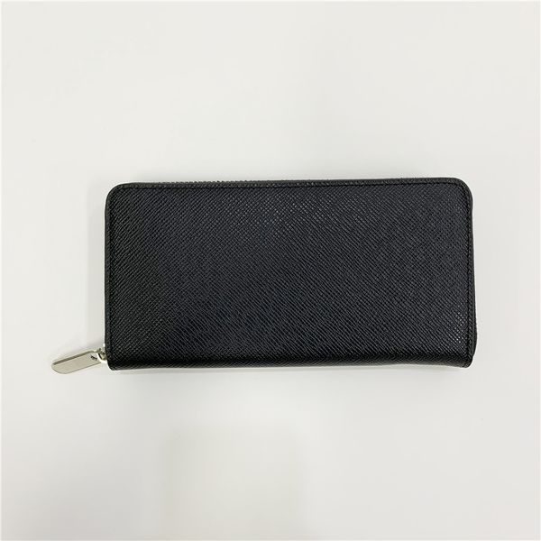 

wallet designer card holder mens wallet designer wallets designer luxury handbags purses genuine leather black zippy men long folded purses, Red;black