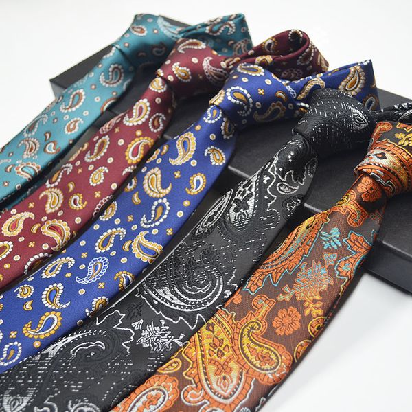 

men's formal business cashew pesley classic tie, Blue;purple