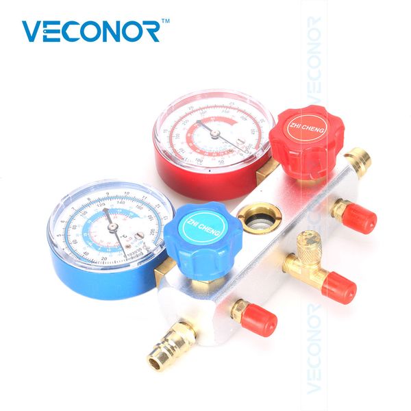

veconor professional air conditioning refrigerant tables ac diagnostic manifold gauge set colored hose air conditioner