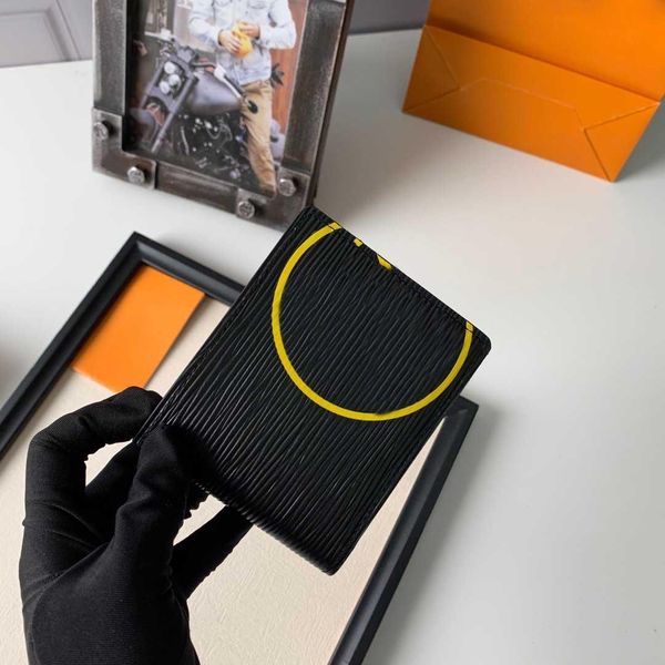 

men wallets designer luxury handbags purses short wallet coin purse fashion mens designer bag business card holder portafoglio uomo bags, Red;black