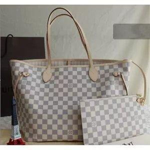

NEVERFULL LOUIS VUITTON MICHAEL Top кожаные сумки кошелек наплечная сумка Tote Messenger Bag M40155 M40156 M40157 косметические сумки