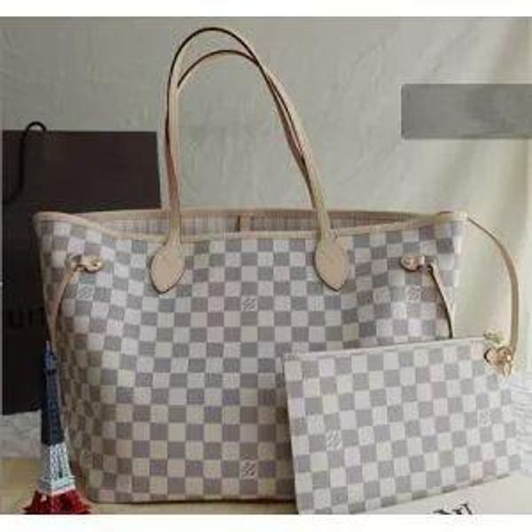 

NEVERFULL LOUIS VUITTON MICHAEL Top кожаные сумки кошелек наплечная сумка Tote Messenger Bag M40155 M40156 M40157 косметические сумки