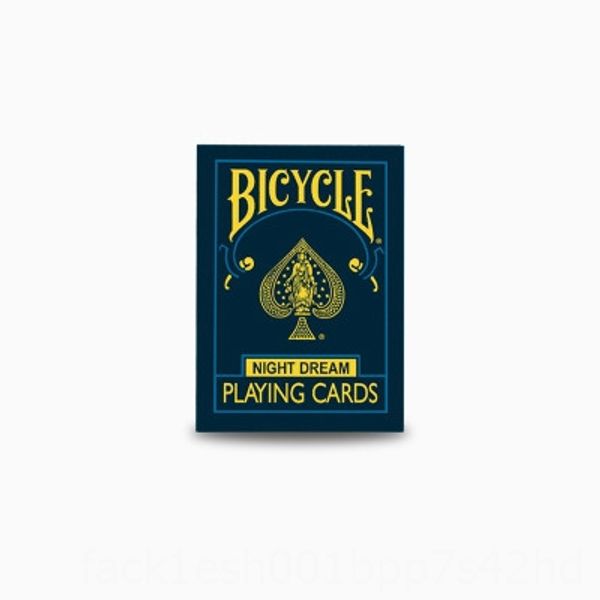 

bicycle night dream playing magic cards new poker cards for running wear athletic & outdoor apparel magician collection card game, Black;blue