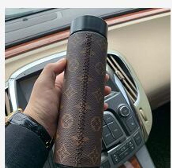 

ЖК-дисплей Louis Vuitton Smart Mug дисплей температуры нержавеющей стали вакуумная бутылка воды чайник термокружка