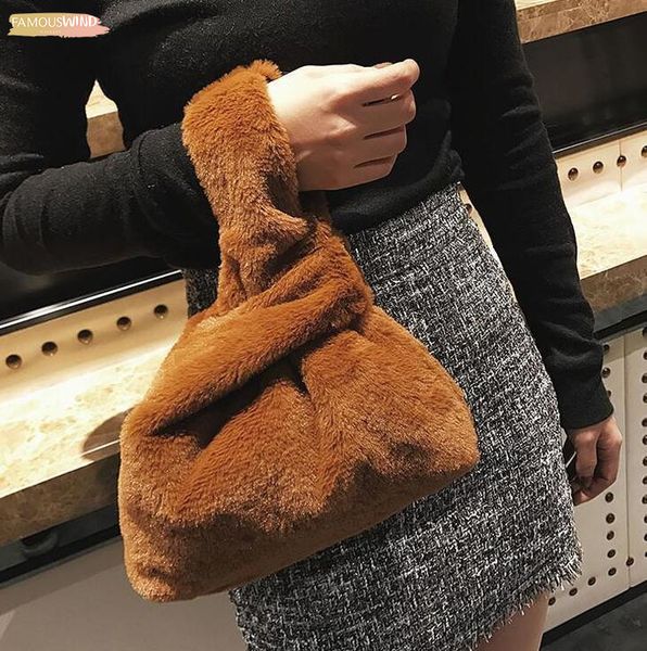 

women day clutches faux fur women handbags fashion fashion ladies tote bags bolsa feminina bolsos mujer