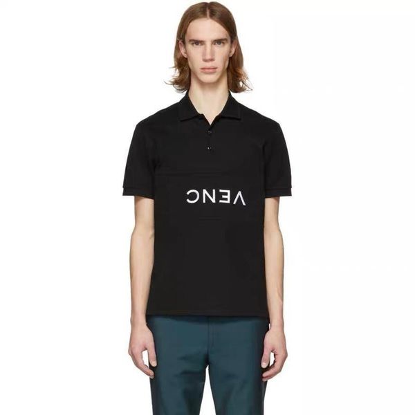 

18ss gvi вивка логоипа нове поло коѬокие Ѭђкава tee luxury street кейбоѬд casual tee лео, White;black