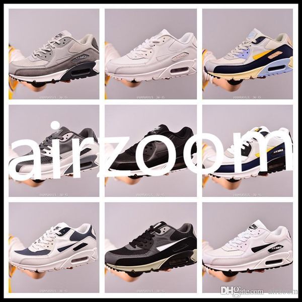 

nam90b 2019 men women running shoes 90 og trainers viotech be true classic casual running mesh surface sneakers 36-45