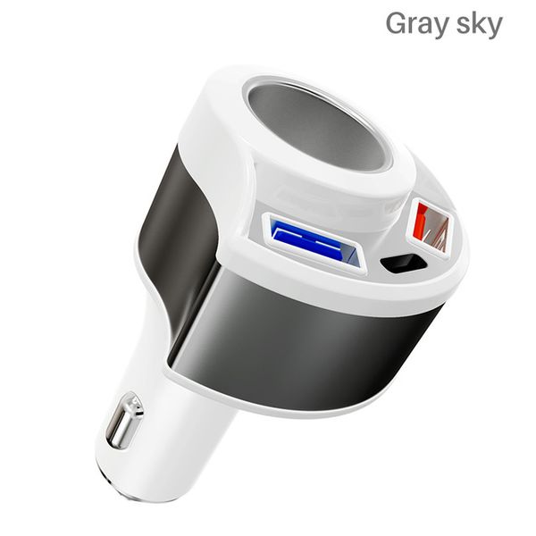 3A Dual USB QC3.0 Fast Charging Car Charger With Cigarette Lighter Sockets Adapter Charger For Iphone 7 8 Xr Xs Samsung S9 Huawei Mate 20 Wireless 3A Dual USB QC3.0 Fast Charging Car Charger With Cigarette Lighter Sockets Adapter Charger For Iphone 7 8 Xr Xs Samsung S9 Huawei Mate 20 Wireless