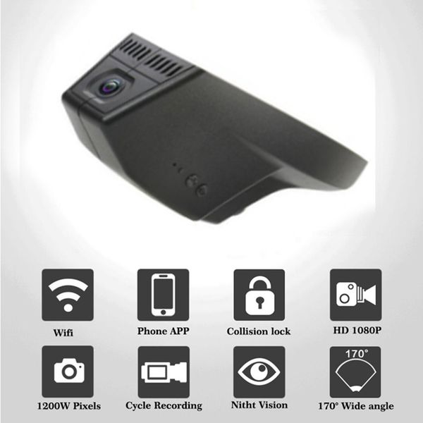 

liislee car driving video recorder small wireless wifi dvr dash camera for x5 e70 x1 x3 night vision app control car dvr
