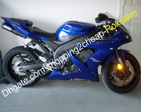 Комплект обтекателей для Yamaha YZF R1 2004 2005 2006 YZF1000 04 05 06 YZF-1000 YZFR1 синий мотоцикл комплект (литье под давлением)