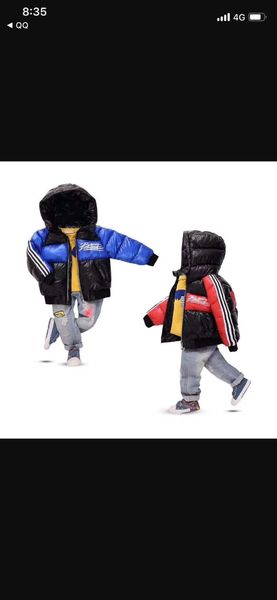 

2019 new children's down jacket190813#008, Blue;gray