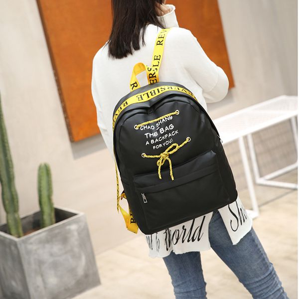 

korean fashion 2020 new oxford canvas college wind bag
