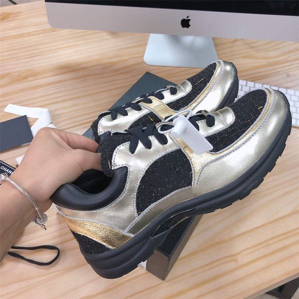 

2019 designer new casual shoes luxury dad shoes retro triple-s women's sports shoes clunky sneaker split and black