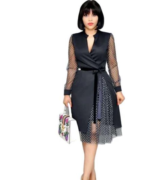 

2019 новых elegent моды стиль африканских женщин печати плюс размер одежды l-4xl, Red