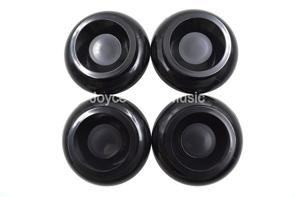 

1 set of 4pcs black upright piano caster cups foot pad shockproof