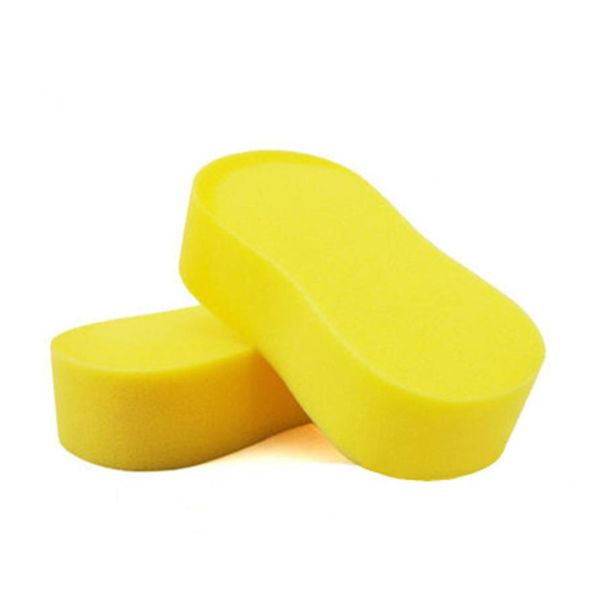 

car sylish auto car vehicle tyre wash care foam multipurpose washing brush sponge pad cleaning tool sponge drpshipping #0910