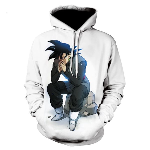 

Dragon Ball Z Vegeta Воскресенские толстовки Женщины Мужчины Аниме Супер Саян Гоку / Маджи