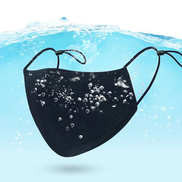 

black white anti-bacterial mask washable cotton fashion winter warm mask with detachable earloop band mask