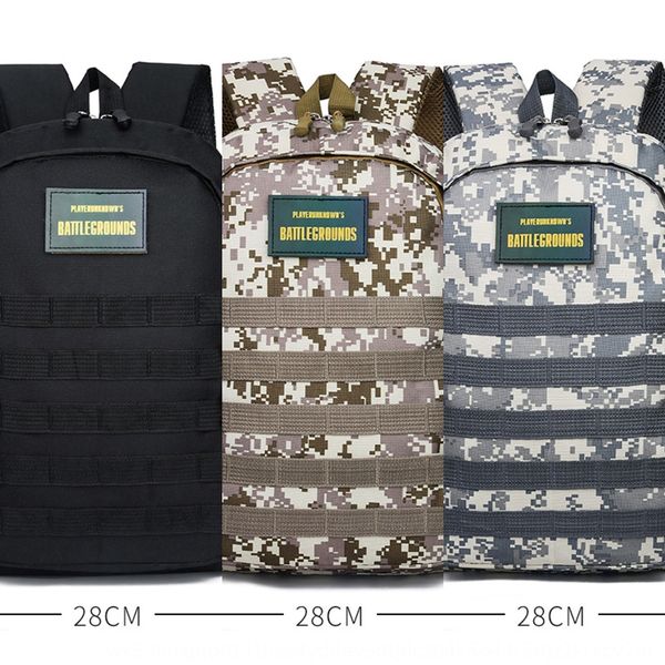 

yedz9 jedi survival eat chicken oxford cloth waterproof oxford cloth backpack camouflage backpack large capacity student schoolbag level 3 b