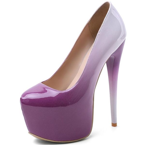 

doratasia 2020 new spring fashion party 16 cm heel pumps cool wedding gradients pumps women 2020 bridal shoes woman, Black