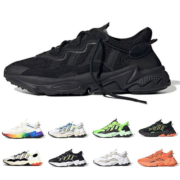 

new 3m reflective xeno ozweego for men women casual shoes era pack solar yellow core black trainer sports sneakers ing