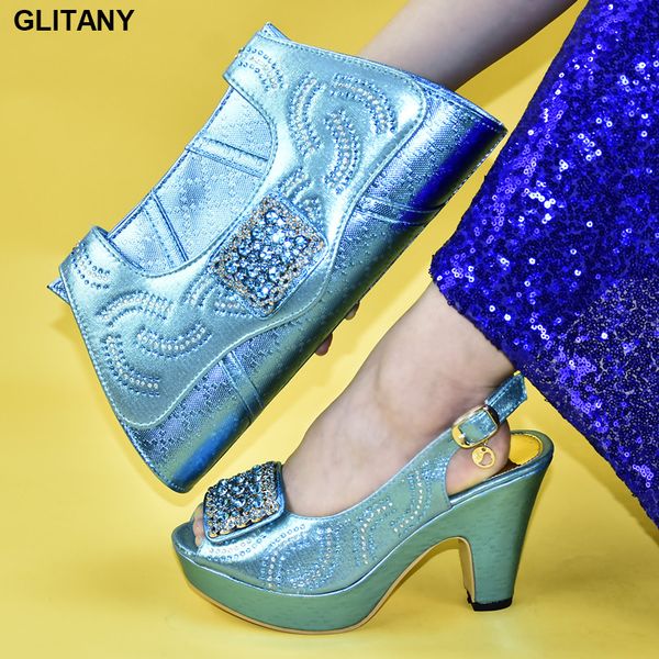 

new italian designer shoes women luxury 2020 wedding shoes bride cristal buckle strap african and matching bags italian, Black