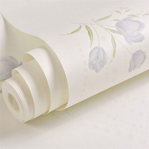 High Quality 3d Purple Wallpaper Flower 3d Wall Paper Wallpaper