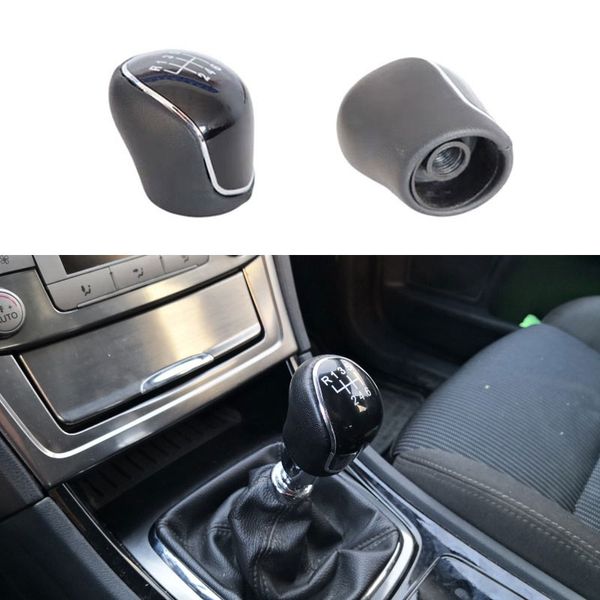 

5 6 speed manual gear shift knob stick lever for mondeo 3 4 iv 4 focus 2 3 iii s-max c-max kuga galaxy