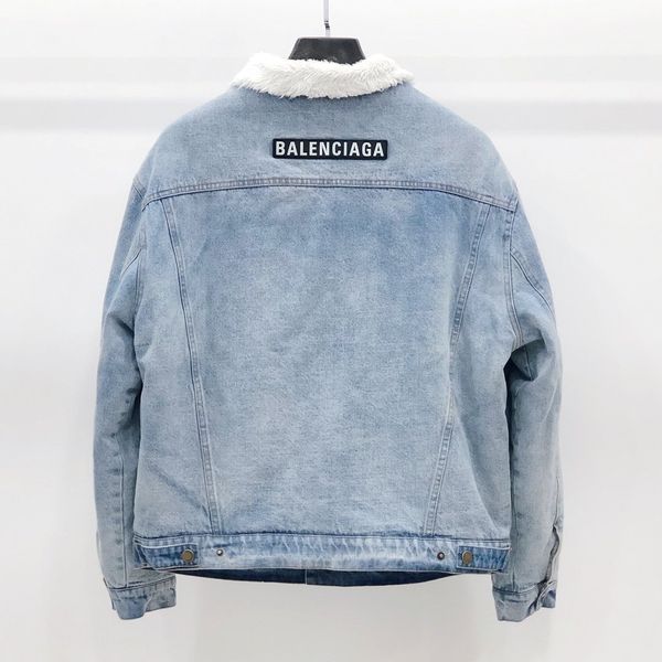 

19aw luxury brands designers blca cowboy jackets sweatshirts men women lovers clothes sweater fashion streetwear outdoor hoodies coat 12.5, Blue;black