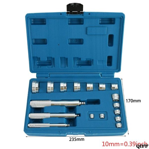 

17pcs/set aluminium wheel bearing race seal drivers bush removal tool kit