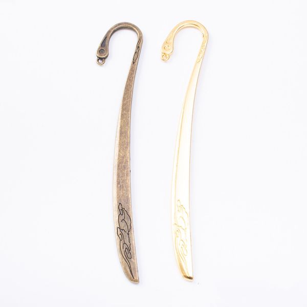 

10pcs 143*23mm antique bronze vintage golden gold hair hairstick hairpin diy hairwear bohemia diy hair jewelry bookmark fashion, Golden;white
