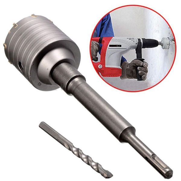 

high-quality professional durable electric hammer wall hole opener hollow drill air conditioner drill with 350mm post