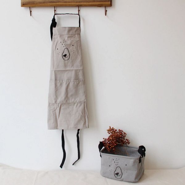 

new simple kitchen antifouling kid apron cooking apron coverall tablier pinafore chefs barbecue baby aprons