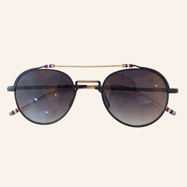 

титан солнцезащитные очки конструктора высокого качества солнцезащитные очки ледибранд круглый оттенки женский 49-22-140, White;black