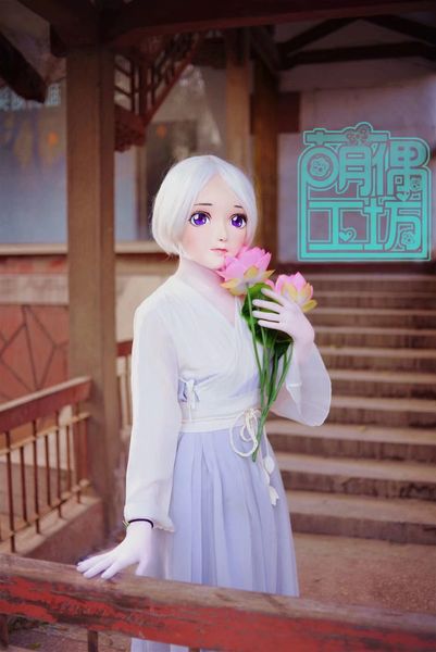 

новый 40) женский силиконовая резина ручной работы маска для лица косплей kigurumi маска трансвестит bjd кукла kigurumi япония kig аниме ма, Black;red