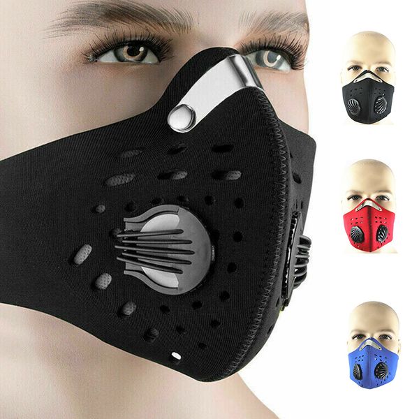 

спортивная маска для верховой езды ветрозащитные пылезащитные фильтры открытый анти-туман активированный уголь лицевая крышка анти-загрязнен